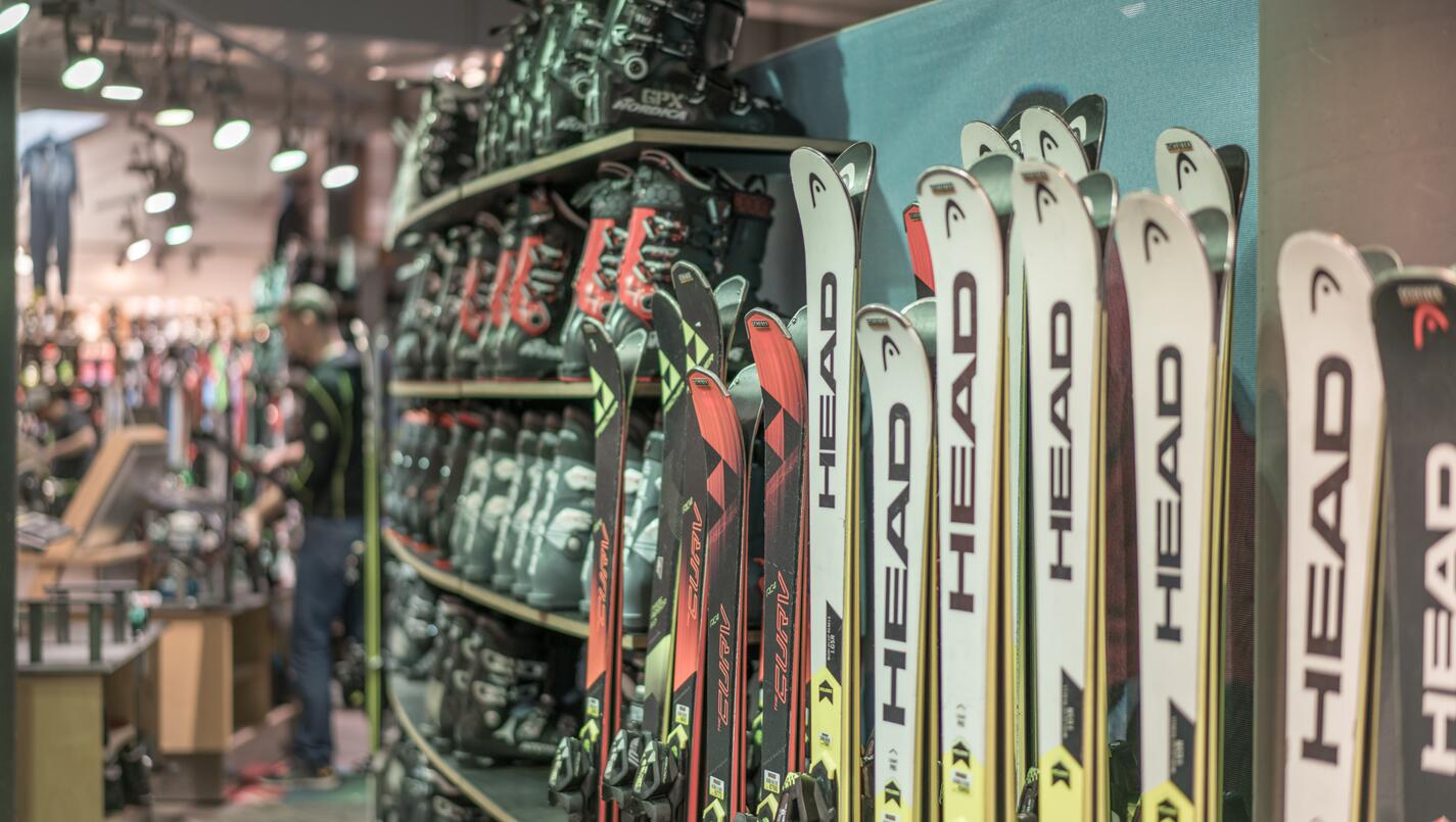 Ski rental center Obergurgl | © Scheiber Sport