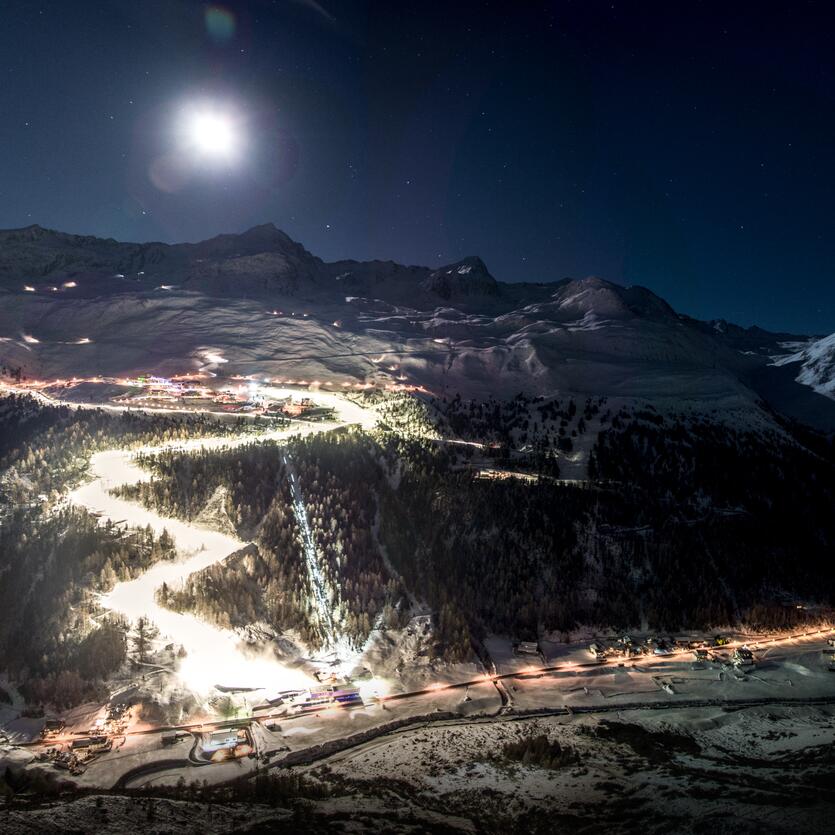 Night skiing Hochgurgl | © Scheiber Sport