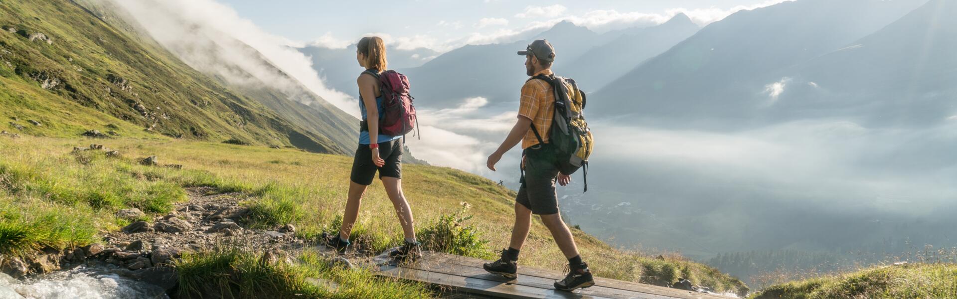 Sommer Urlaub in den Bergen in Obergurgl | © Scheiber Sport