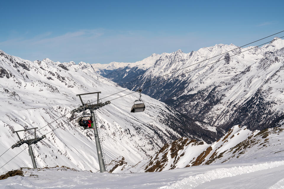 Top moderne Lifte und perfekte Pisten in Obergurgl-Hochgurgl | © Scheiber Sport