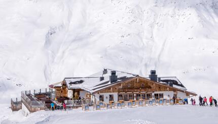 First Line Skiing and breakfast in Obergurgl-Hochgurgl  | © Scheiber Sport