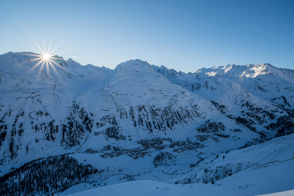 In Obergurgl first Line skiing | © Scheiber Sport