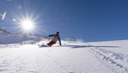 Skifinish skiing in Obergurgl-Hochgurgl  | © Scheiber Sport