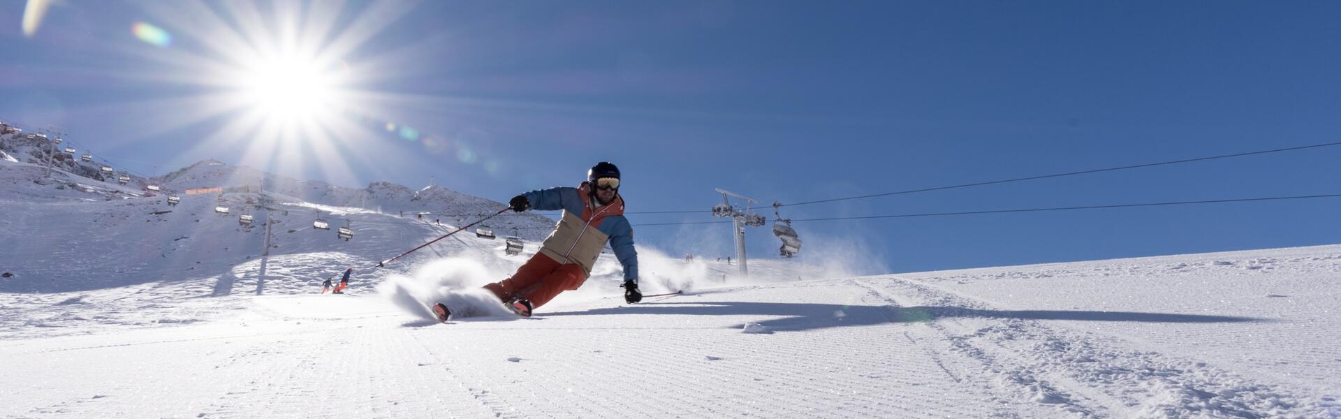 Skifinish skiing in Obergurgl-Hochgurgl  | © Scheiber Sport